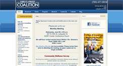 Desktop Screenshot of drugfreetippecanoe.org